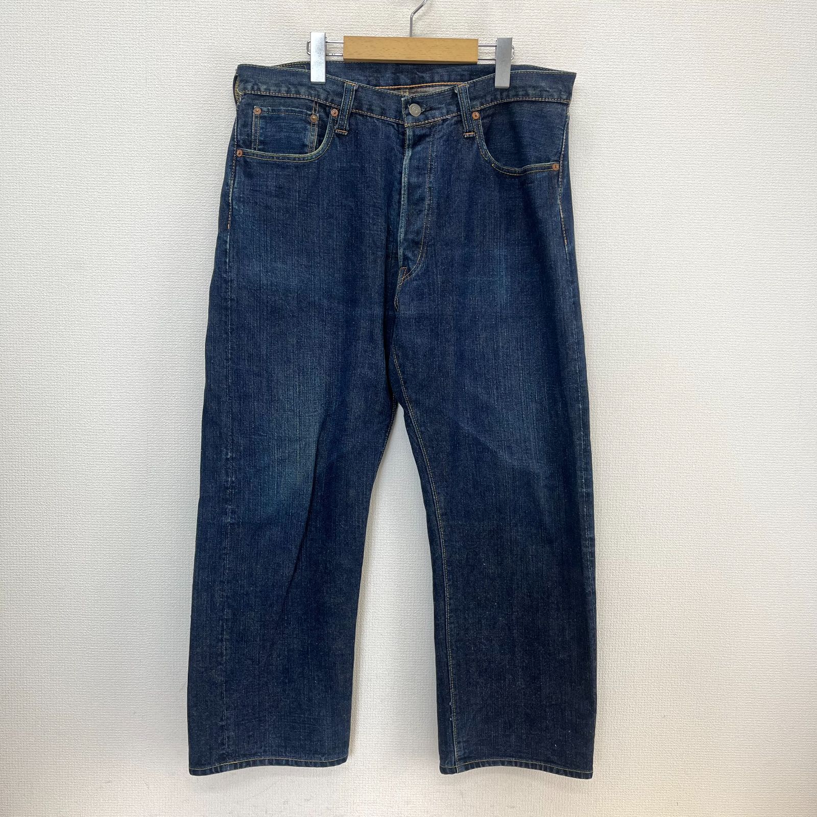 SUGARCANE 砂糖黍 サトウキビ デニムパンツ W36 濃紺 セルヴィッチ SUGARCANE 砂糖黍 サトウキビ デニムパンツ W36 濃紺