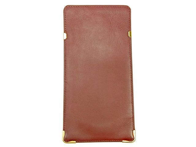 カルティエ メガネケース 眼鏡ケース マストライン ボルドー レザー