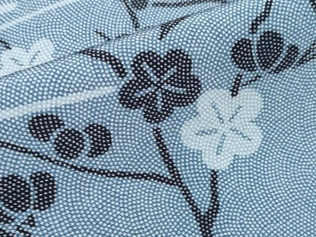 平和屋着物○人間国宝 小宮康孝 江戸小紋 鮫小紋柄 三越扱い 正絹