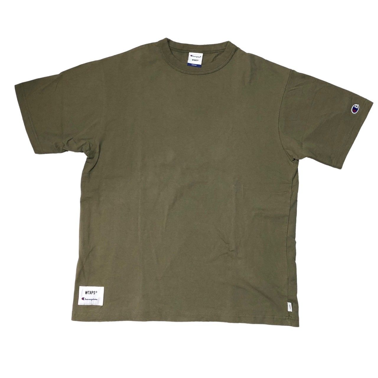 WTAPS×Champion(ダブルタップス×チャンピオン) 20SS BLANK SS 05 USA/TEE.COTTON コラボ 半袖 Tシャツ  ロゴ C8-T342 201ATDT-CSM06 M カーキ - メルカリ