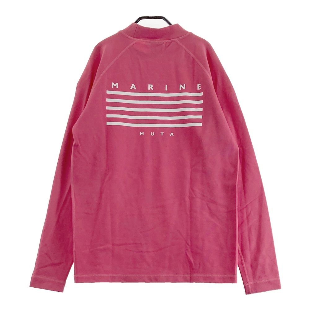 サイズ 5 MUTA MARINE ムータマリン モックネック 長袖Tシャツ ピンク系 240101532011 ゴルフウェア メンズ ストスト