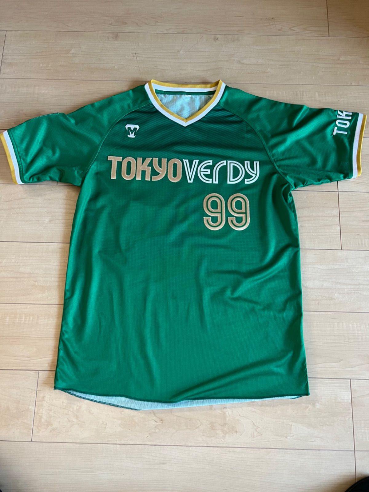 U-007 東京ヴェルディ・バンバータ　2019 選手着用オーセンティックユニフォーム　サイズ:XO #99