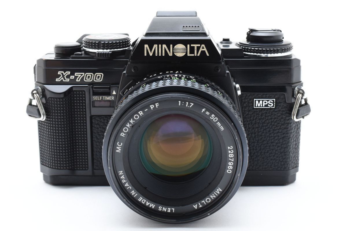 MINOLTA X-700 + MC ROKKOR-PF 50mm F1.7 AA3946#55 - メルカリ