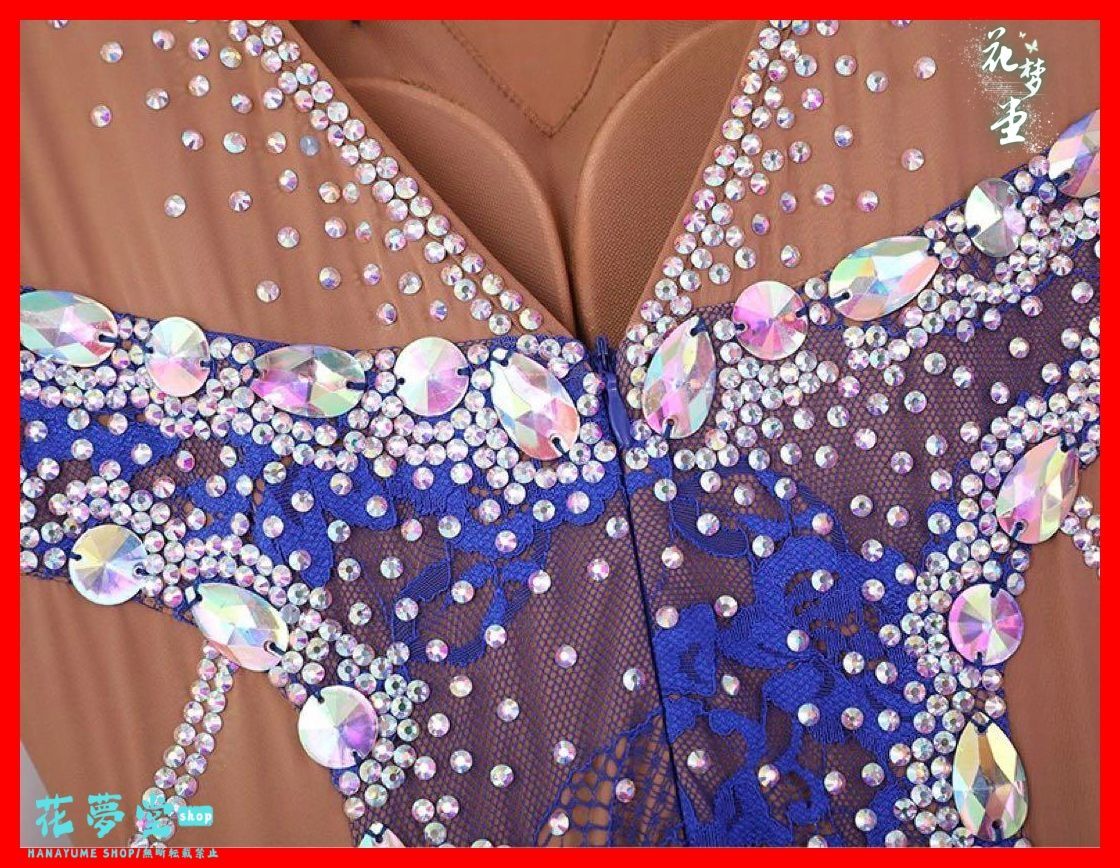 スタンダードドレス胸パット付き ダンスパーティ