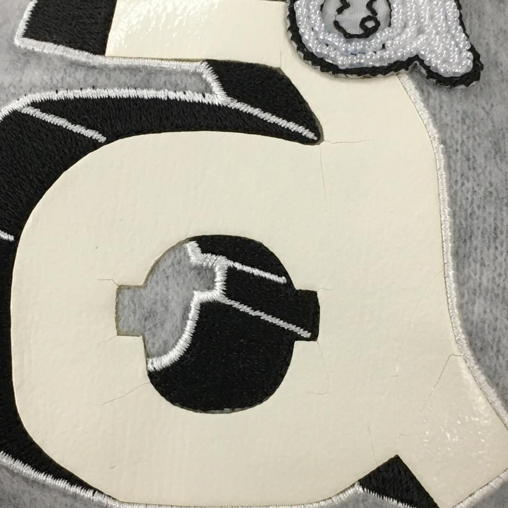 美品】アルチビオ セーター ライトグレー×白 ニット ウール混 ラメ糸