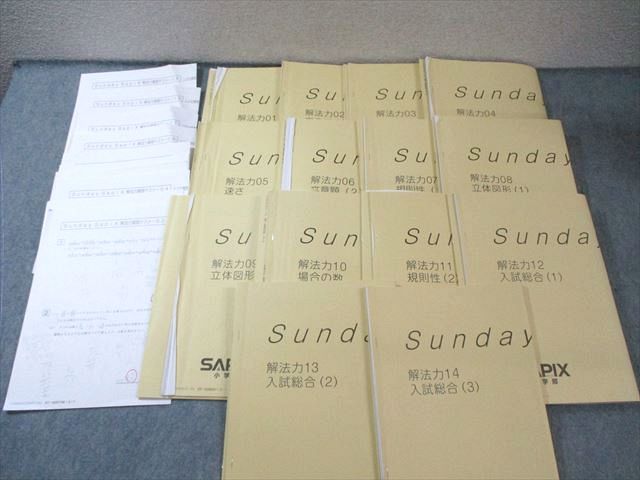 SAPIX 小6 サピックス SS特訓 国語 記述表現力講座 【全14回分フルセット】 サピックス SS特訓 フルセット