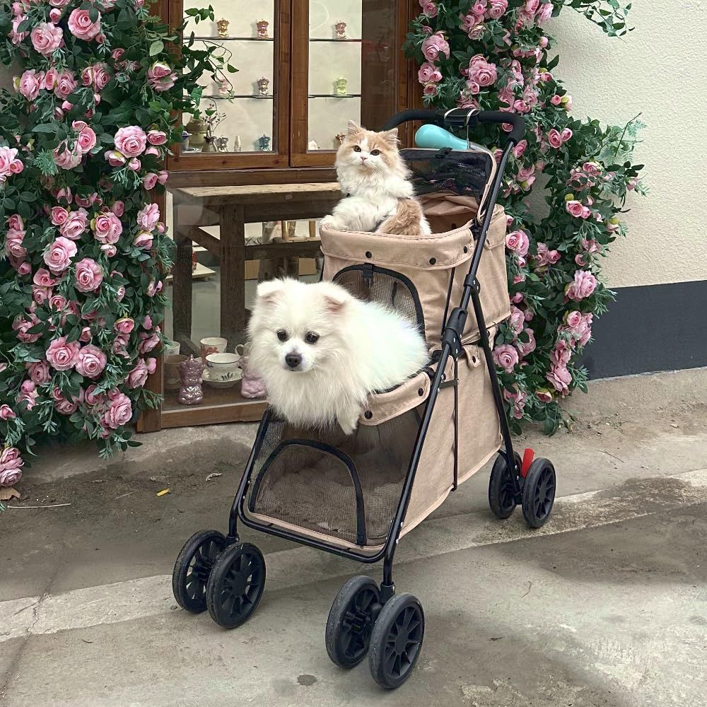 ※いぬ 収納便利 介護用 通院 散歩 軽量 お出かけ 多頭飼い対応 下段15KG 犬用