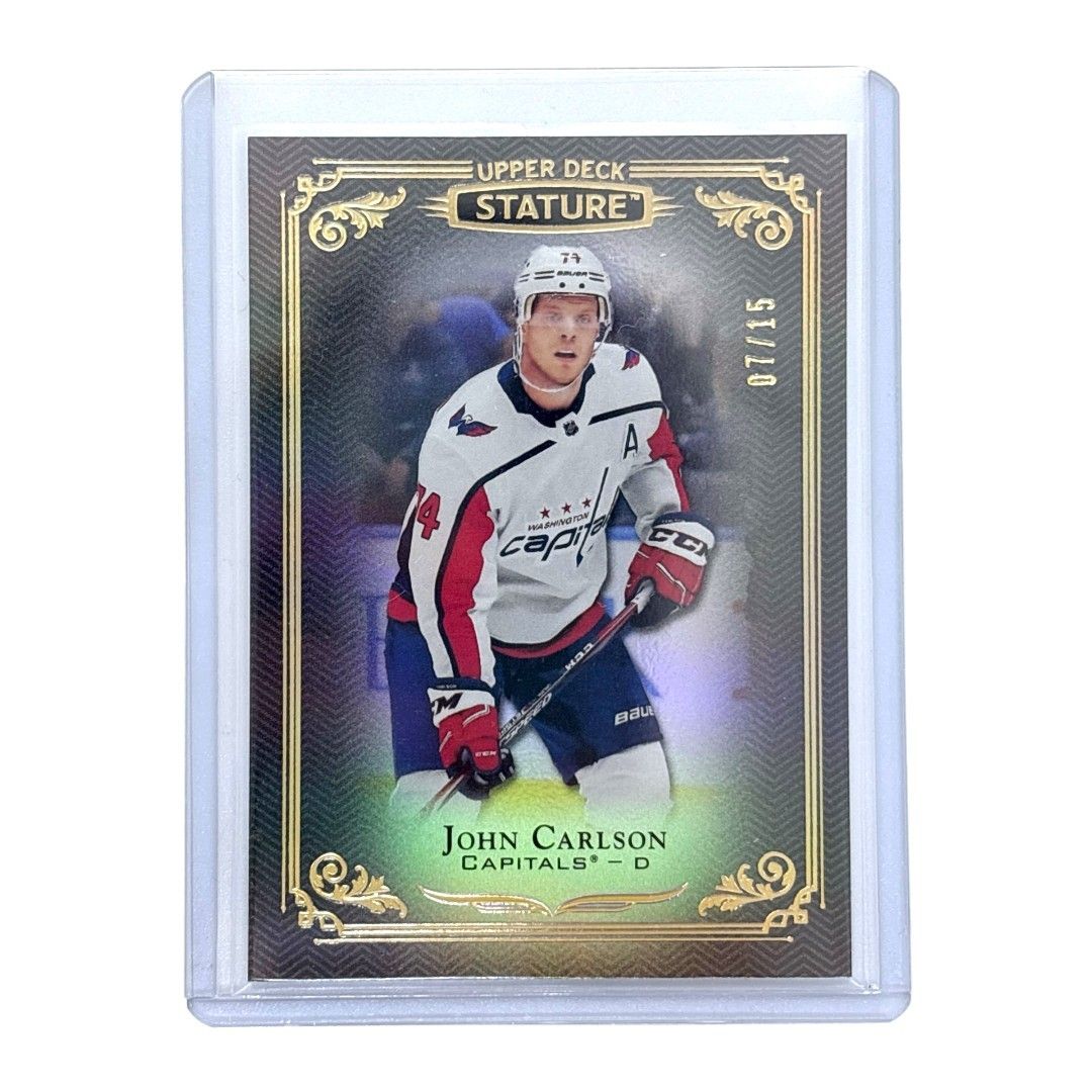 UPPER DECK NHLカード STATURE JOHN CARLSON CAPITALS 07|15 14 IT1