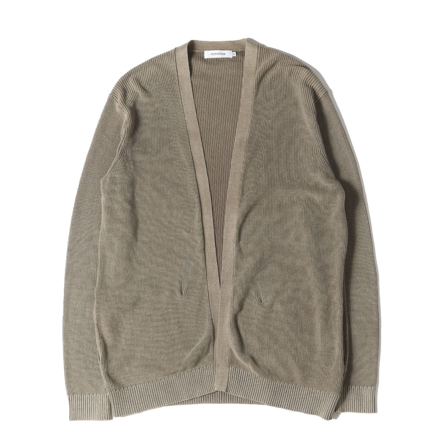 nonnative ベージュ カーディガン