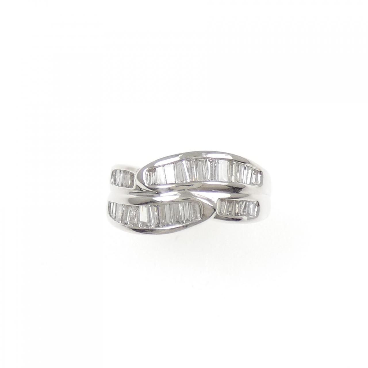 Pt900 1.00ctダイヤモンドリング Pt900 ダイヤモンド リング 1.00ct セミエタニティの通販 by