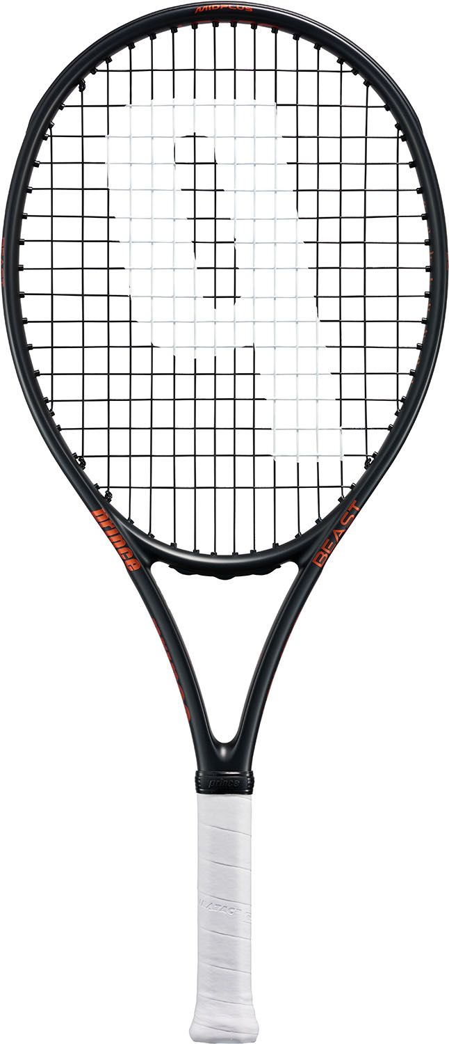 プリンス Prince テニス ビースト 25 7TJ241 ブラックXオレンジ