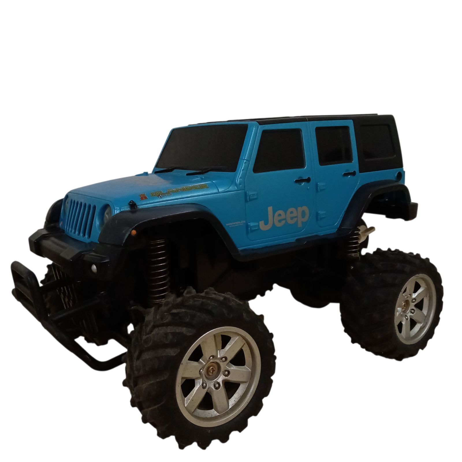 X10211 おもちゃ JEEPラジコンカー青 SUV アイランダー CCP G-DRIVEEO