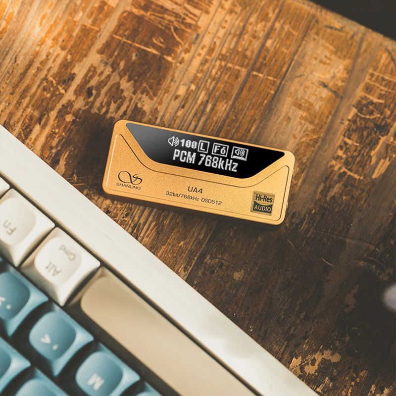  UA 4 G ゴールド 4-GLD ポータブルアンプ DAC ヘッドホンアンプ DAC