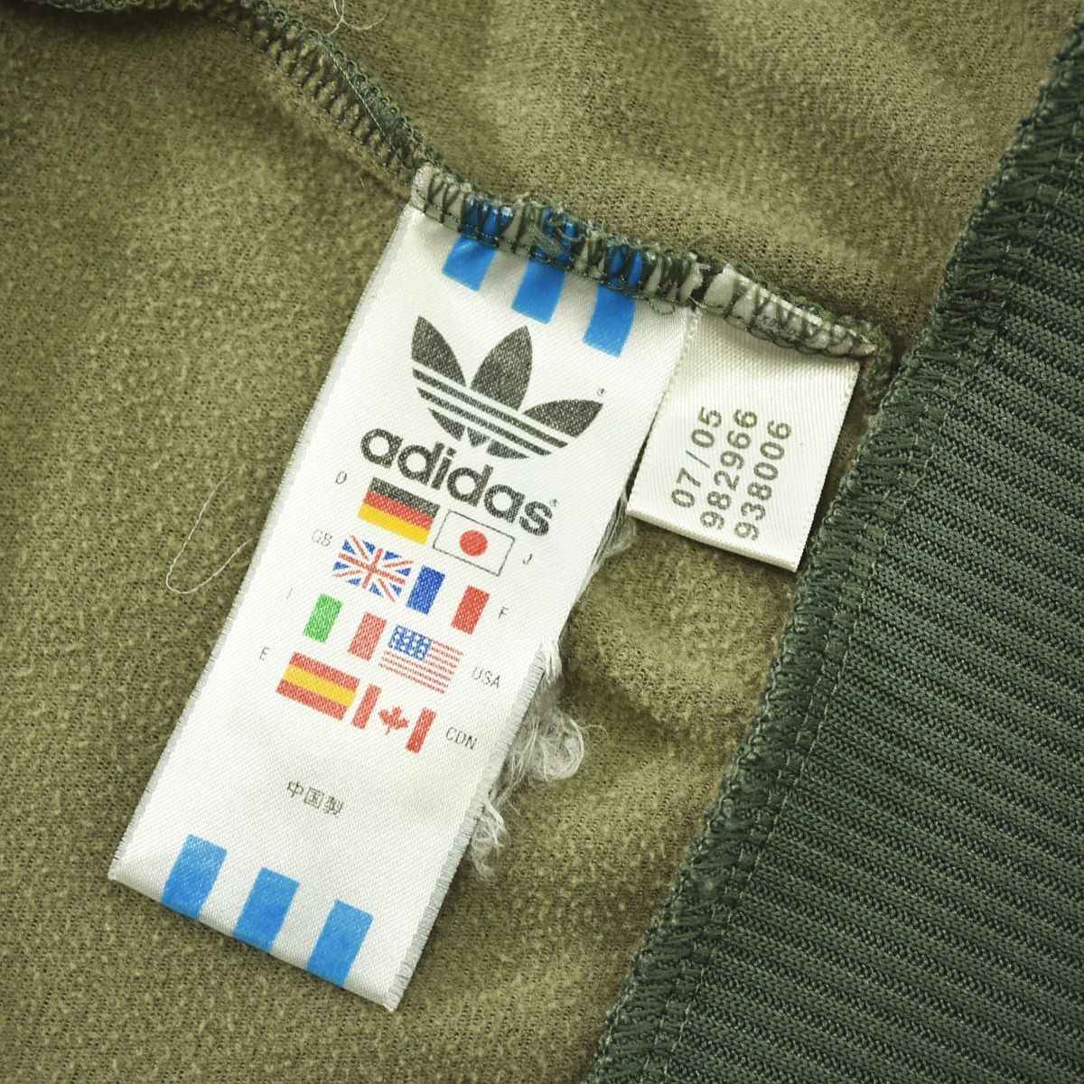 希少】 初期タグ 00sヴィンテージ アディダス オリジナルス adidas 