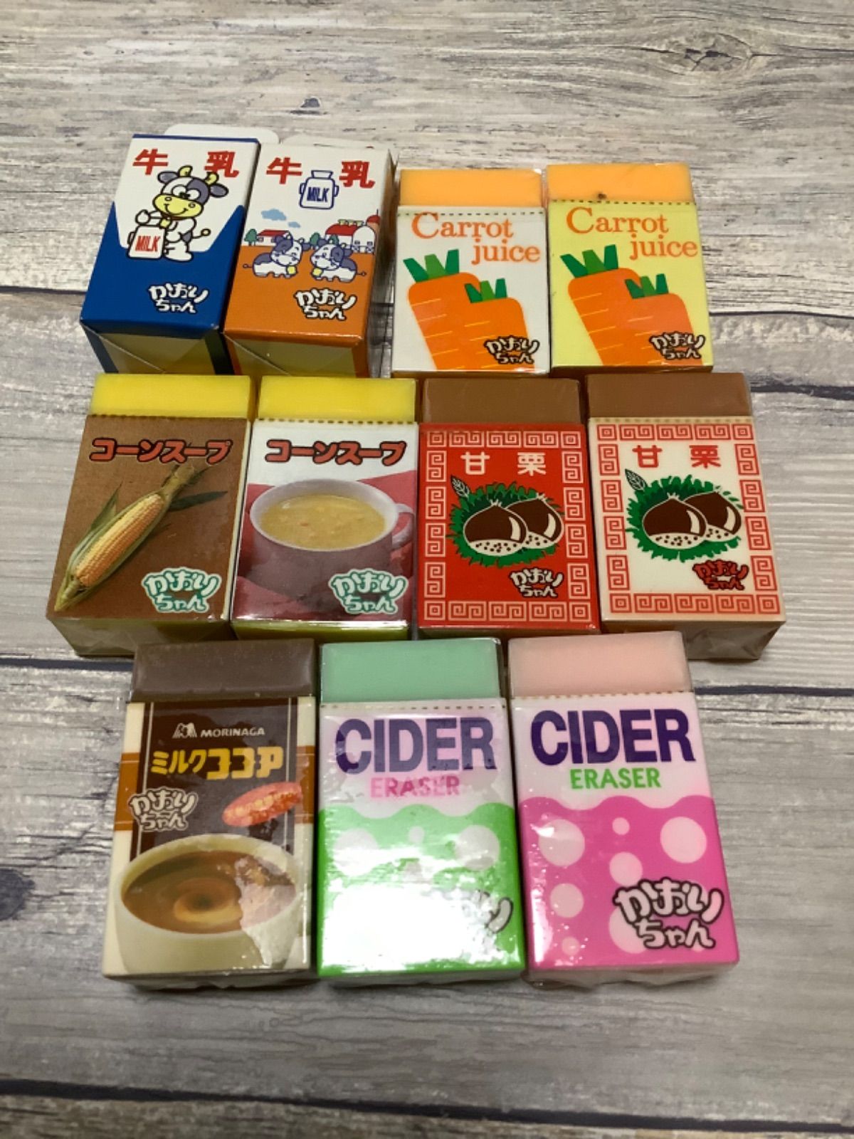 昭和レトロ ヒノデワシ みつ豆消しゴム （オダブツのジョー on X