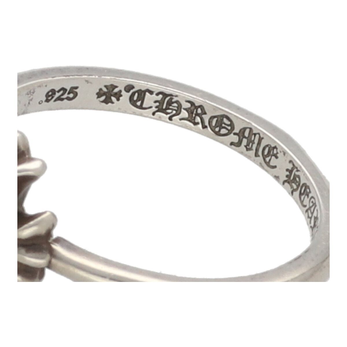 中古】 CHROME HEARTS クロムハーツ バブルガム CHクロス リング 9号