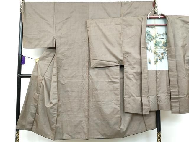 平和屋着物男性　本場大島紬　アンサンブル　100亀甲　正絹　逸品　CAAK5767fb