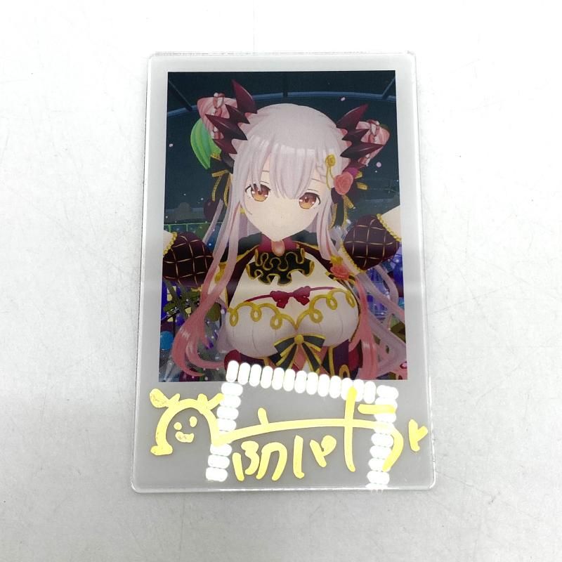 中古】周防パトラ 直筆サイン入りポストカード 誕生日記念グッズ2022