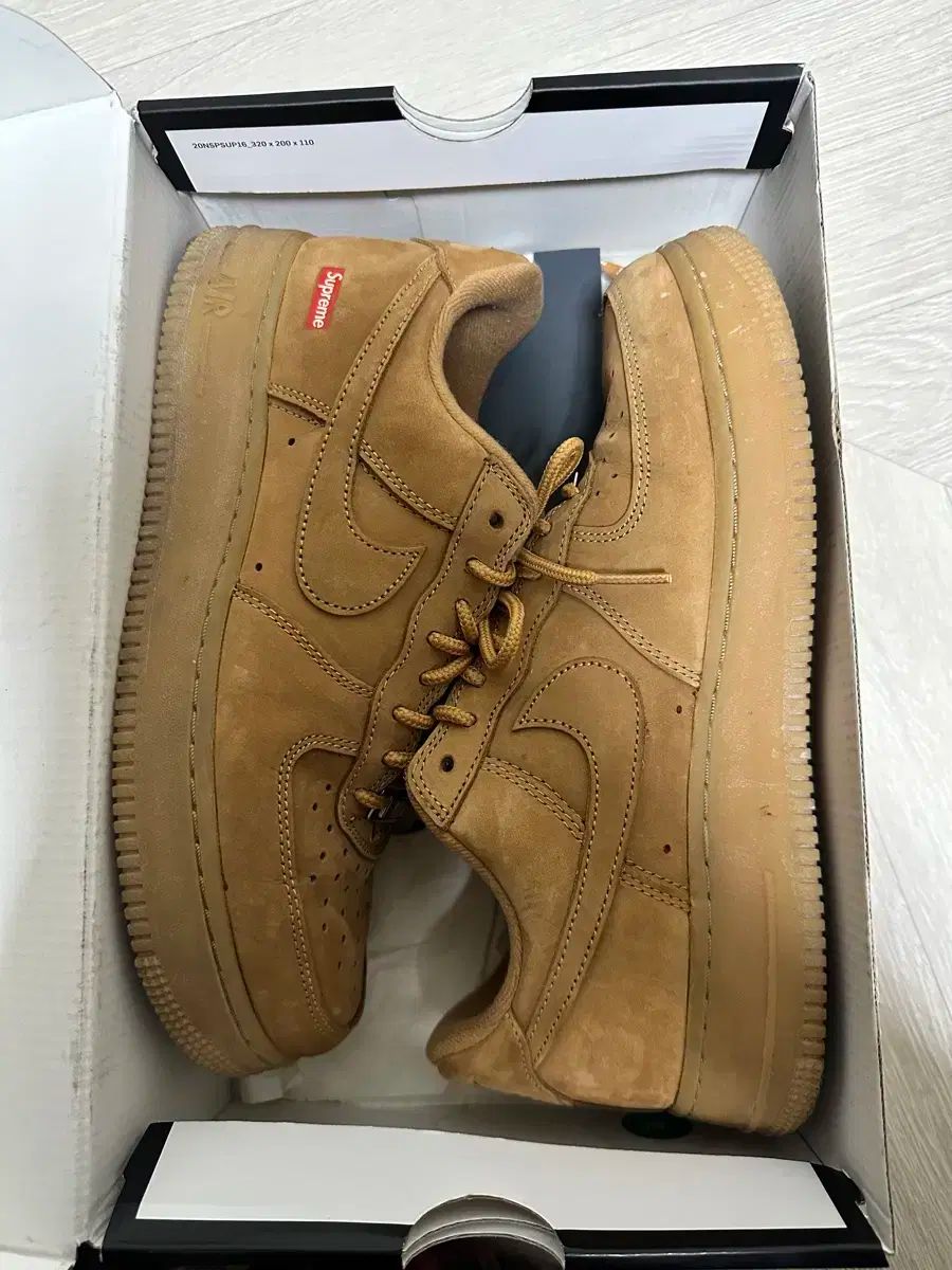 Supreme シュプリーム エア フォース 1 ブラウン 260