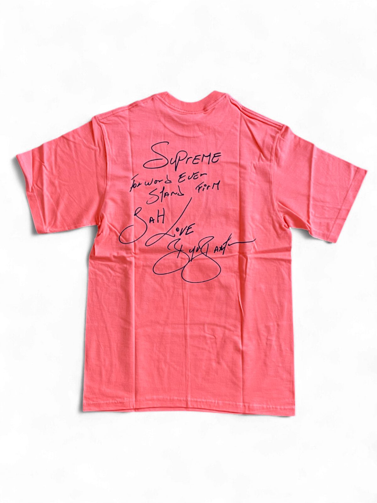 Supreme Buju Banton Tee Orange シュプリーム ブジュバントン 19SS Supreme Buju Banton Tee Neon Orange シュプリーム