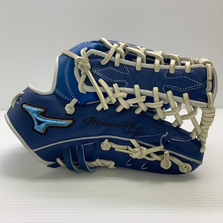中古品 ミズノ MIZUNO ミズノプロ オーダー 軟式 外野手用グローブ HAGA製 刺繍有り 5328 中古品 ミズノ MIZUNO ミズノプロ 軟式 内野手用オーダー