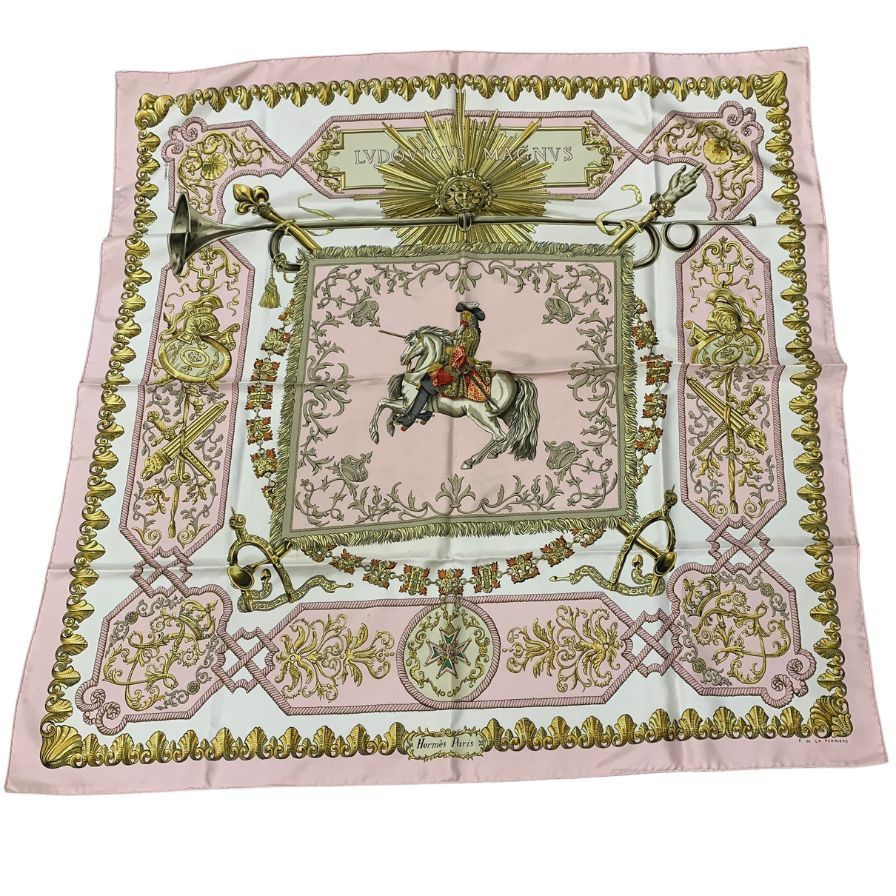 エルメス スカーフ カレ90 LVDOVICVS MAGNVS【AFI21】 - メルカリ 