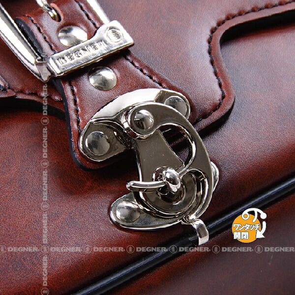 DEGNER シンセテックレザーサドルバッグ DSB-5 ブラウン LAWEED_CL