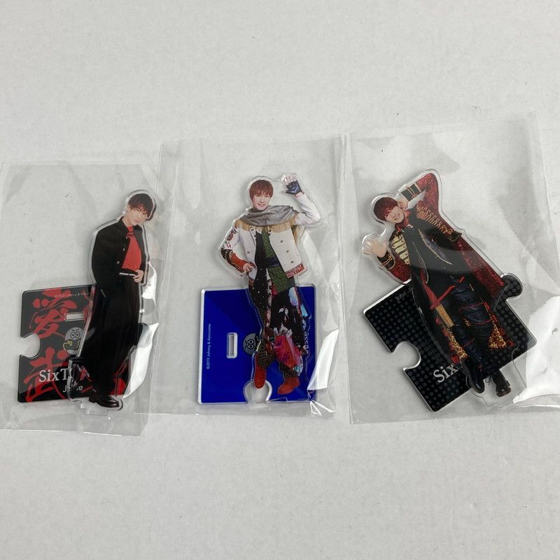 SixTONES ジェシー アクリルスタンドセット ジェシー アクリルスタンド 3点セット SixTONES（中古品