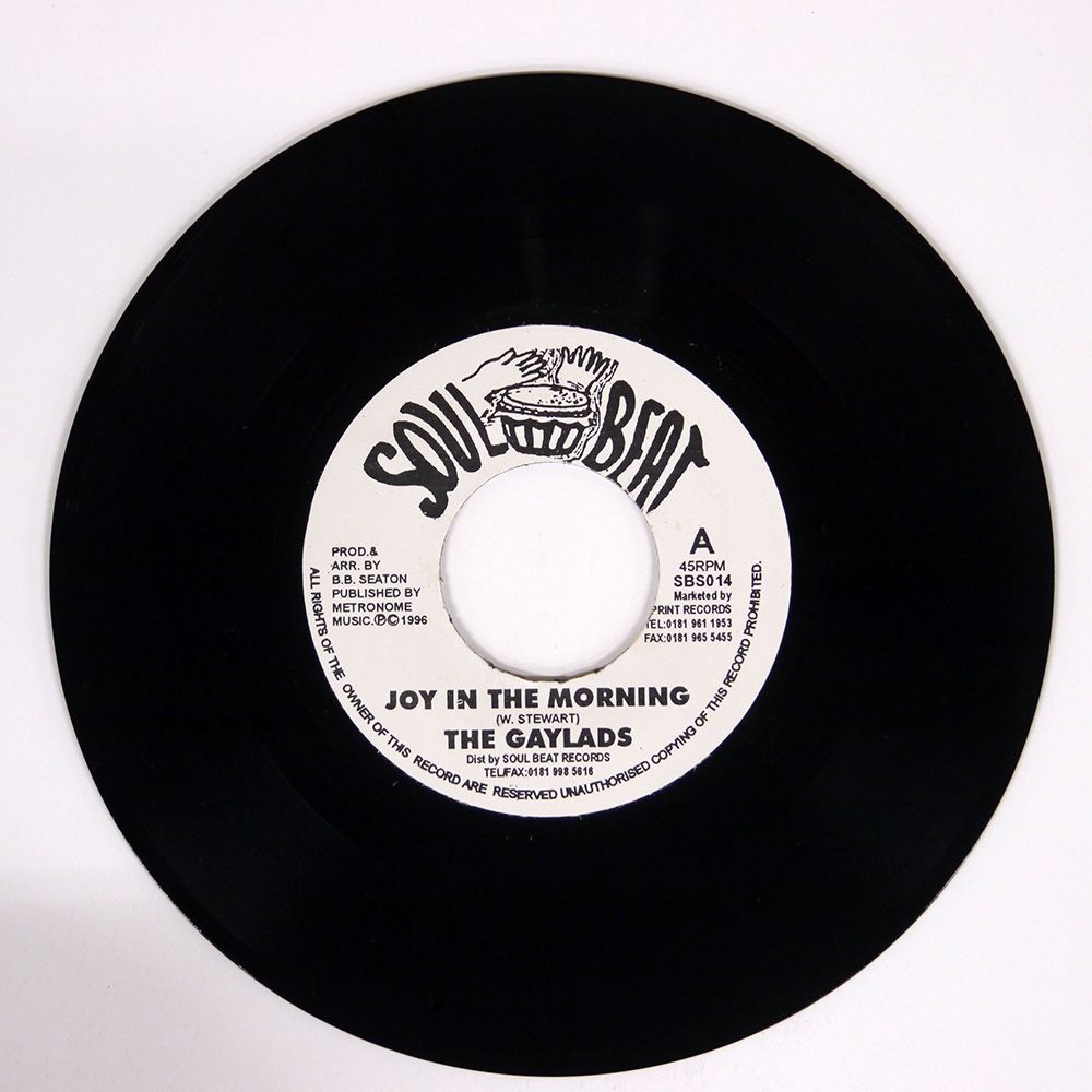 UK盤 GAYLADS/JOY IN THE MORNING / SHE WANT IT/SOULBEAT