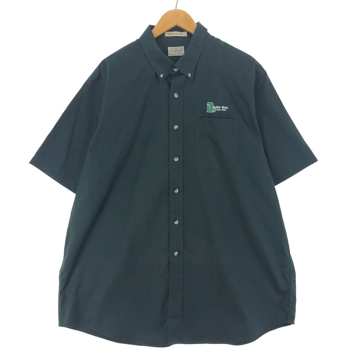 古着 エルエルビーン L.L.Bean 半袖 ボタンダウンシャツ メンズXXL/eaa441894