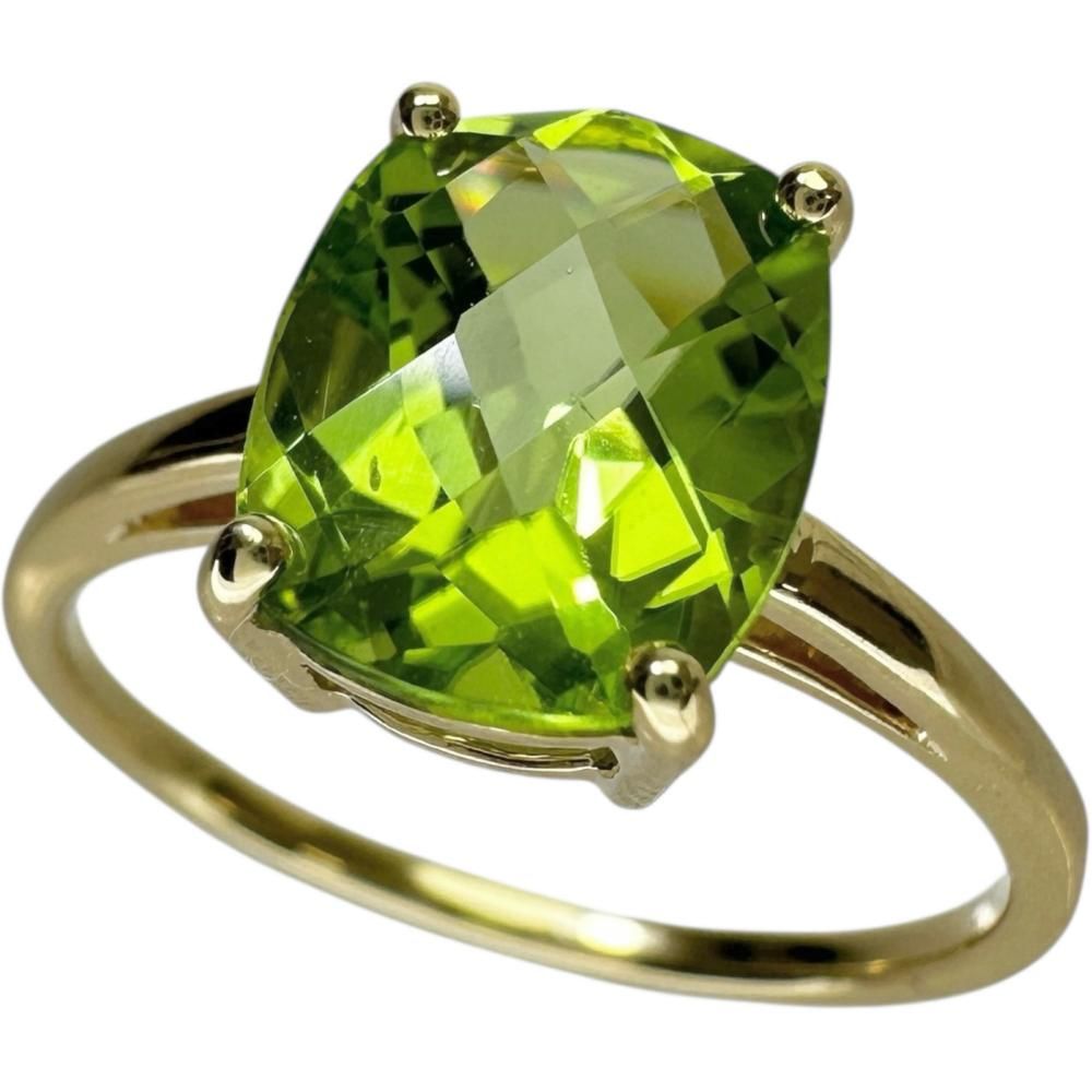 16号 ペリドット 2.50ct リング・指輪 K18ゴールド 18金 2.7g