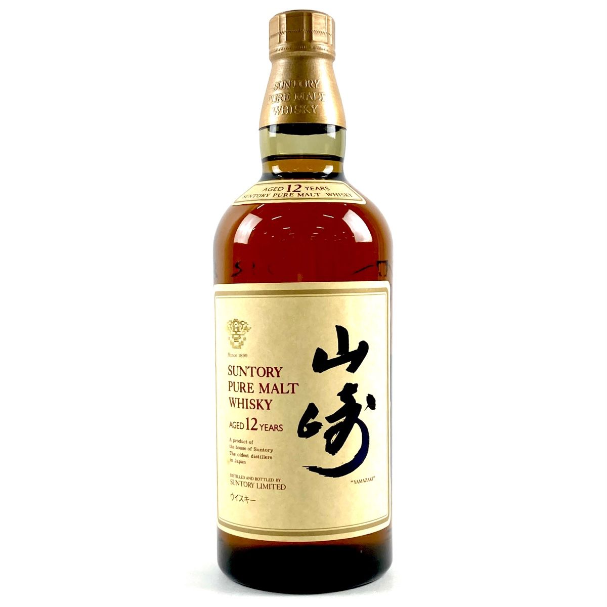 山崎 12年 ピュアモルト 750ml 東京都内限定 - メルカリ