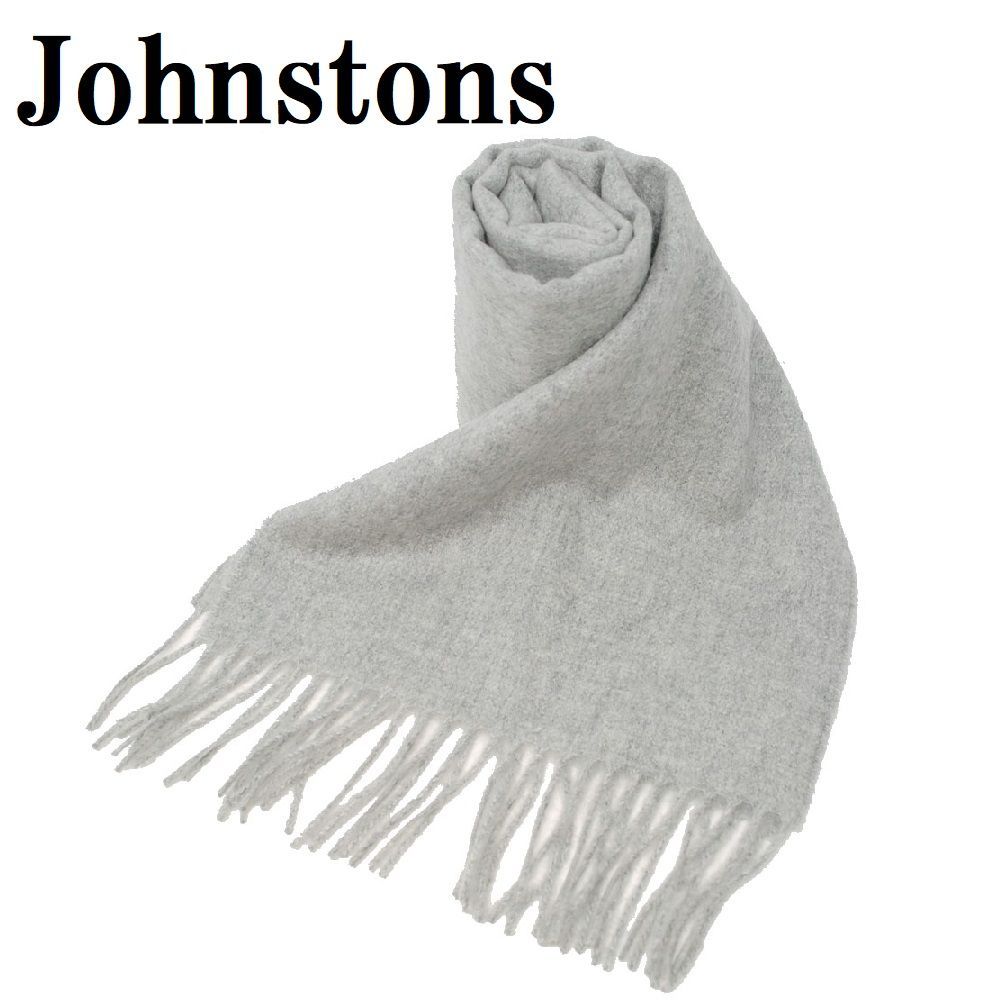 JOHNSTONS ストール Bannockbane シルバー ジョンストンズ Amazon