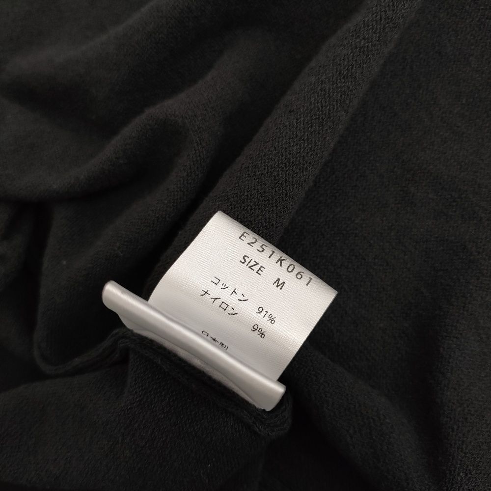 evam eva - evam eva 25SS cotton robe E251K061 サイズM 羽織 リネンローブ 定価27500円 カーディガン ブラック レディース エヴァムエヴァ【中古】5-0516M♪ evam eva 25SS cotton robe E251K061 サイズM 羽織 リネンローブ