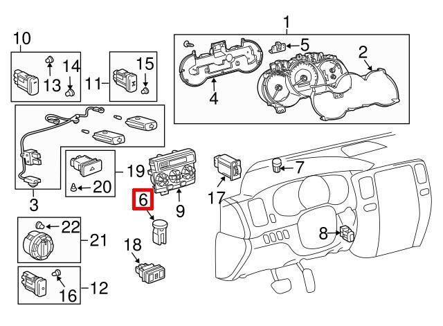 新品 トヨタ純正 アリスト プリウス オートマチックライトコントロール