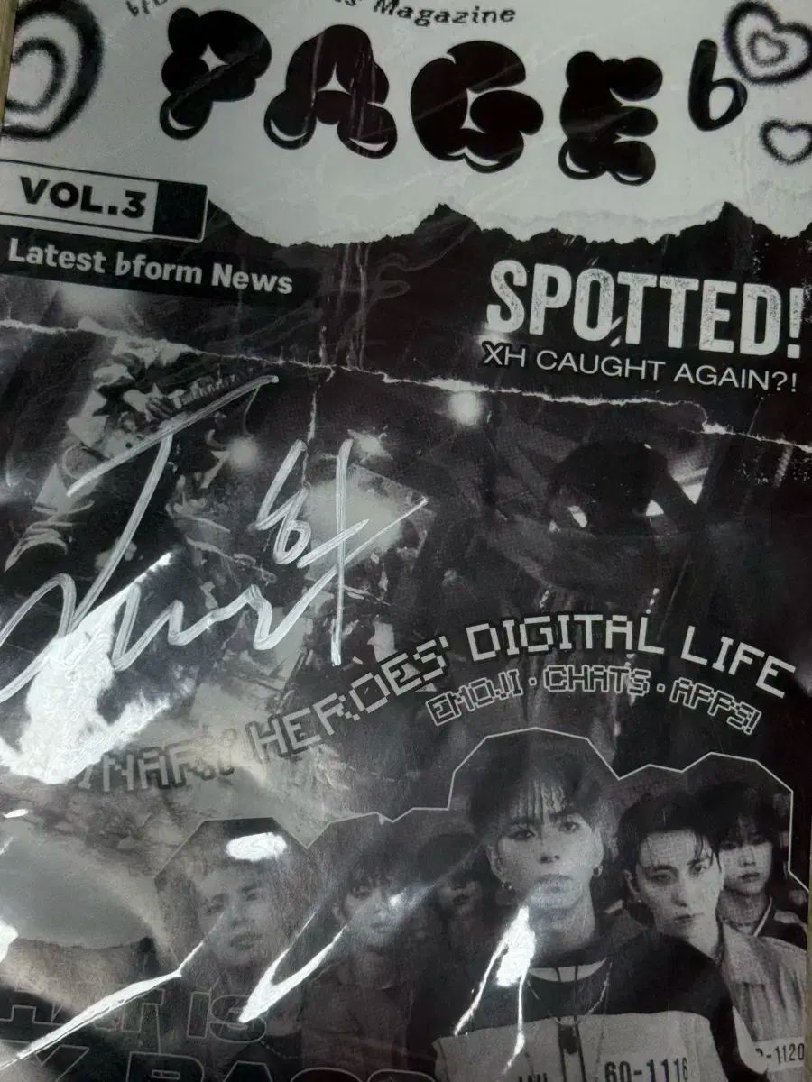 Xdinary Heroes(エクディズ) フラットページ vol3 出品