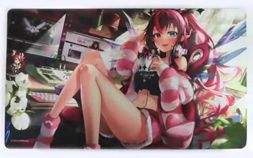 雑貨　IRyS The Desk MatRyS(ラバーマット) 「バーチャルYouTuber ホロライブEnglish IRyS 誕生日記念2022」 中古】雑貨 IRyS The Desk MatRyS(ラバーマット) 「バーチャル
