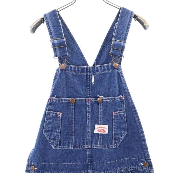 ROUND HOUSE オーバーオール USA製 生成り W32L32 ROUND HOUSE オーバーオール USA製 生成り W32L32