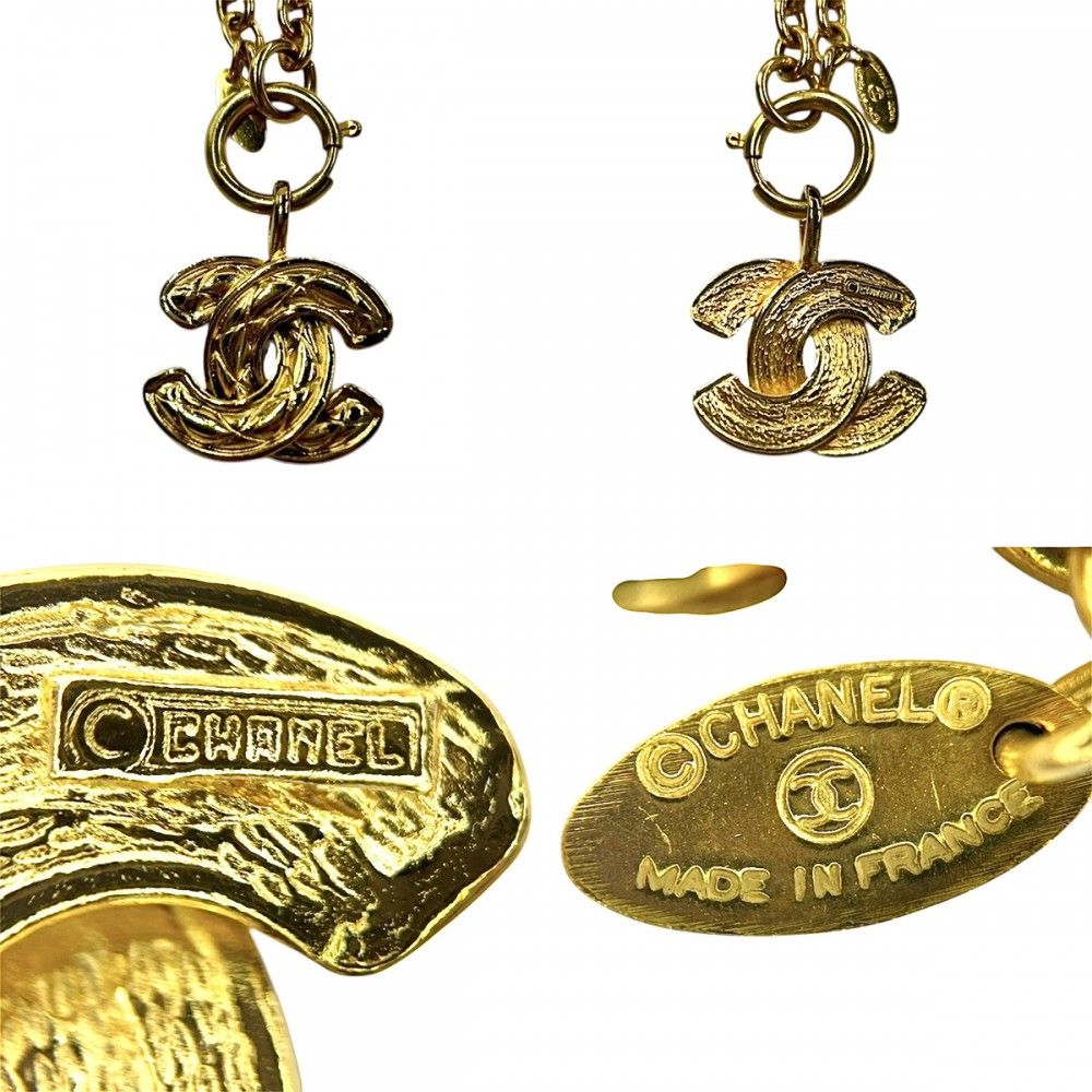 シャネル ヴィンテージ マトラッセ ココマーク ネックレス 楽天市場】【全商品ポイント5倍】シャネル CHANEL ココマーク