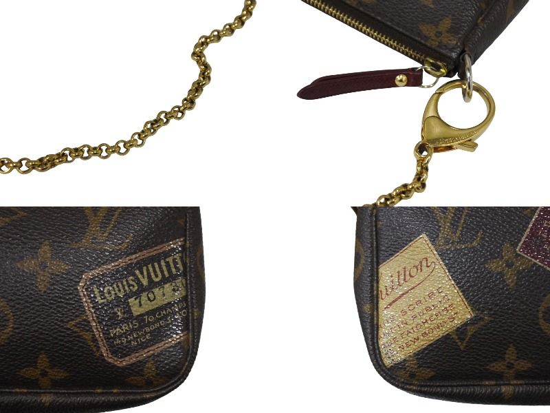 LOUIS VUITTON ルイヴィトン モノグラム ミニポシェット アクセ
