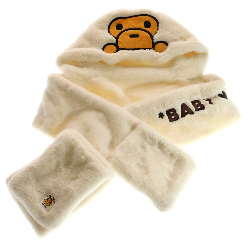 ほぼ未使用品‼️アベイシングエイプ BAPE MILO キッズマフラー ほぼ未使用品‼️アベイシングエイプ BAPE MILO キッズマフラー
