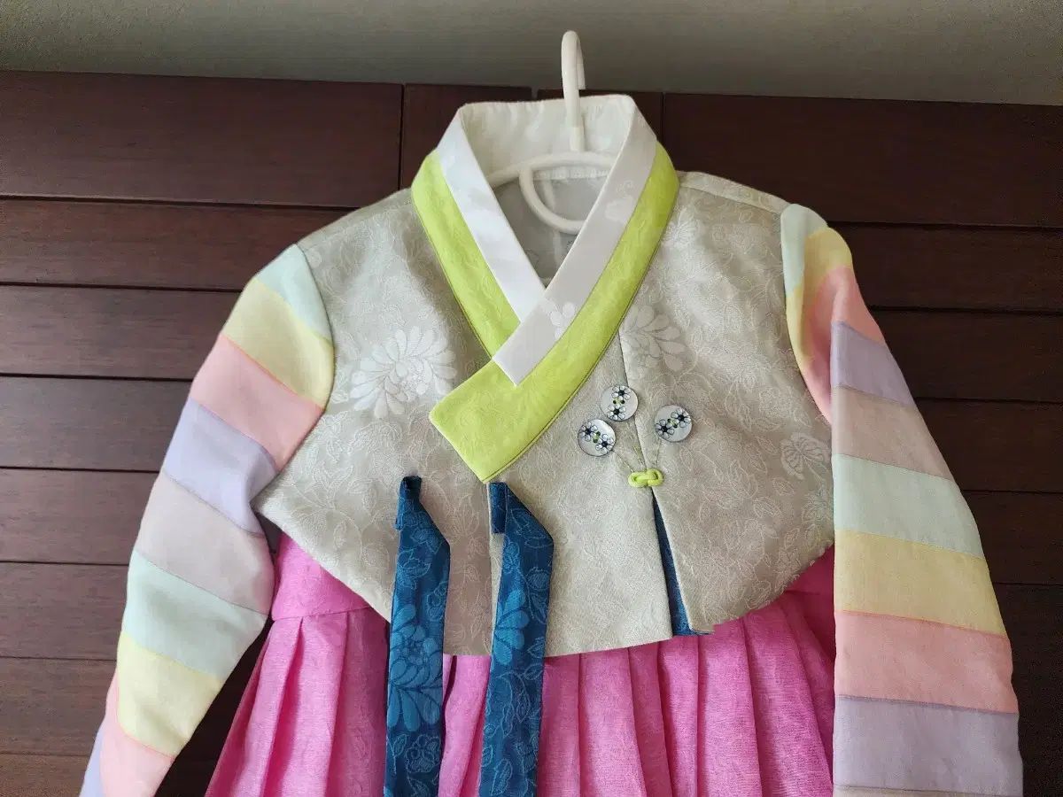 衣類 女児 韓服セット ペチコート 5 7 三