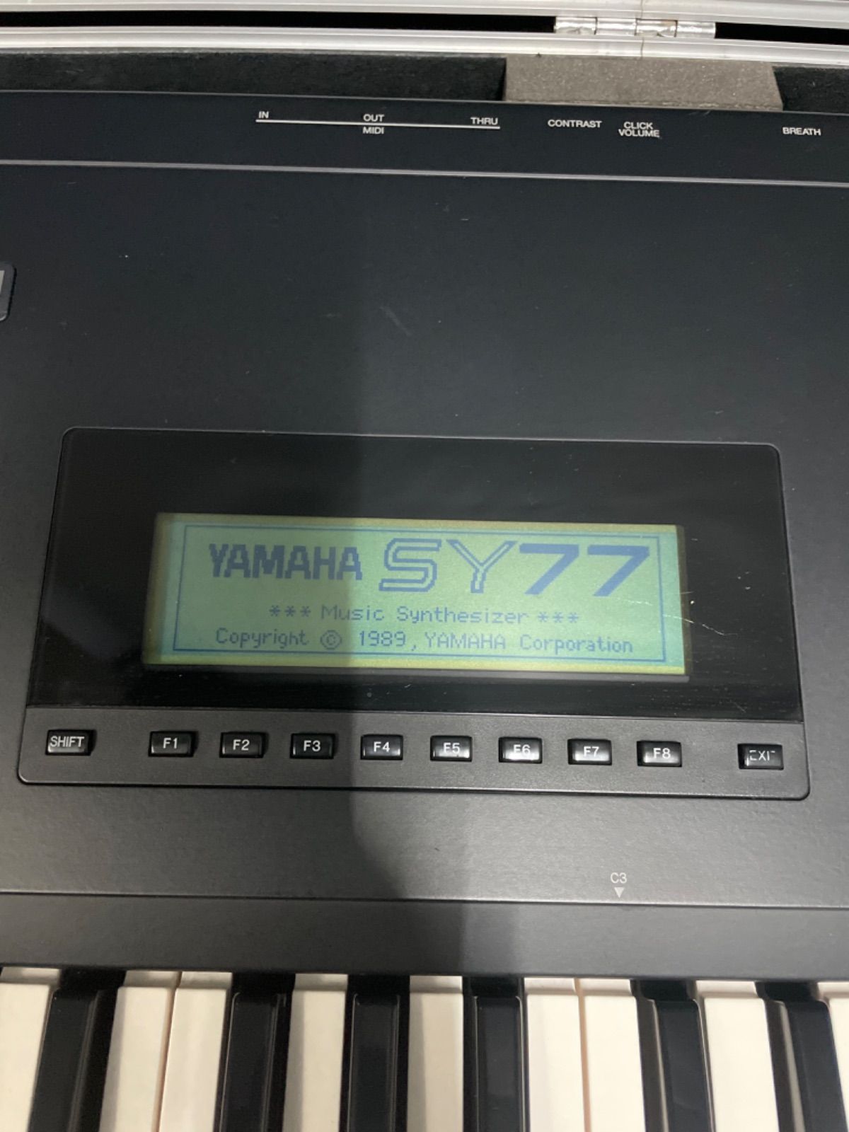 ヤマハシンセサイザー SY-77 ジャンク扱い - 楽器、器材