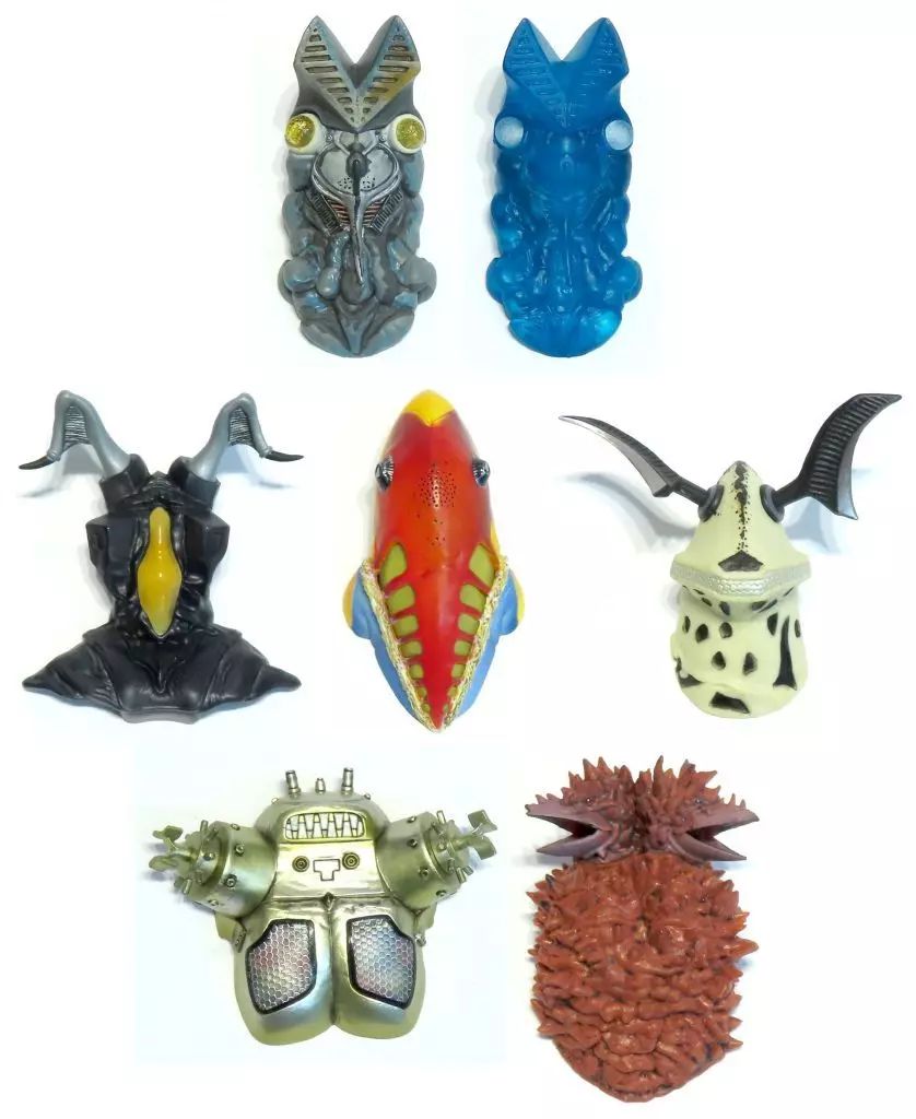 最上の品質な 中古】雑貨 全7種セット 「一番 vol.1 ウルトラ怪獣 怪獣頭鑑 特撮