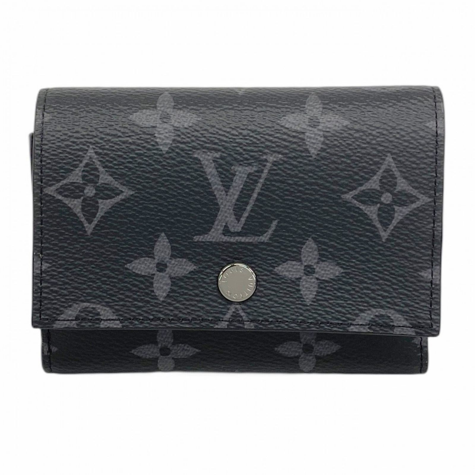  ルイ・ヴィトン(Louis Vuitton) ルイ・ヴィトン 三つ折り財布 モノグラム・エクリプス ヴィクターウォレット M12598  ブラックメンズ 三つ折り財布
