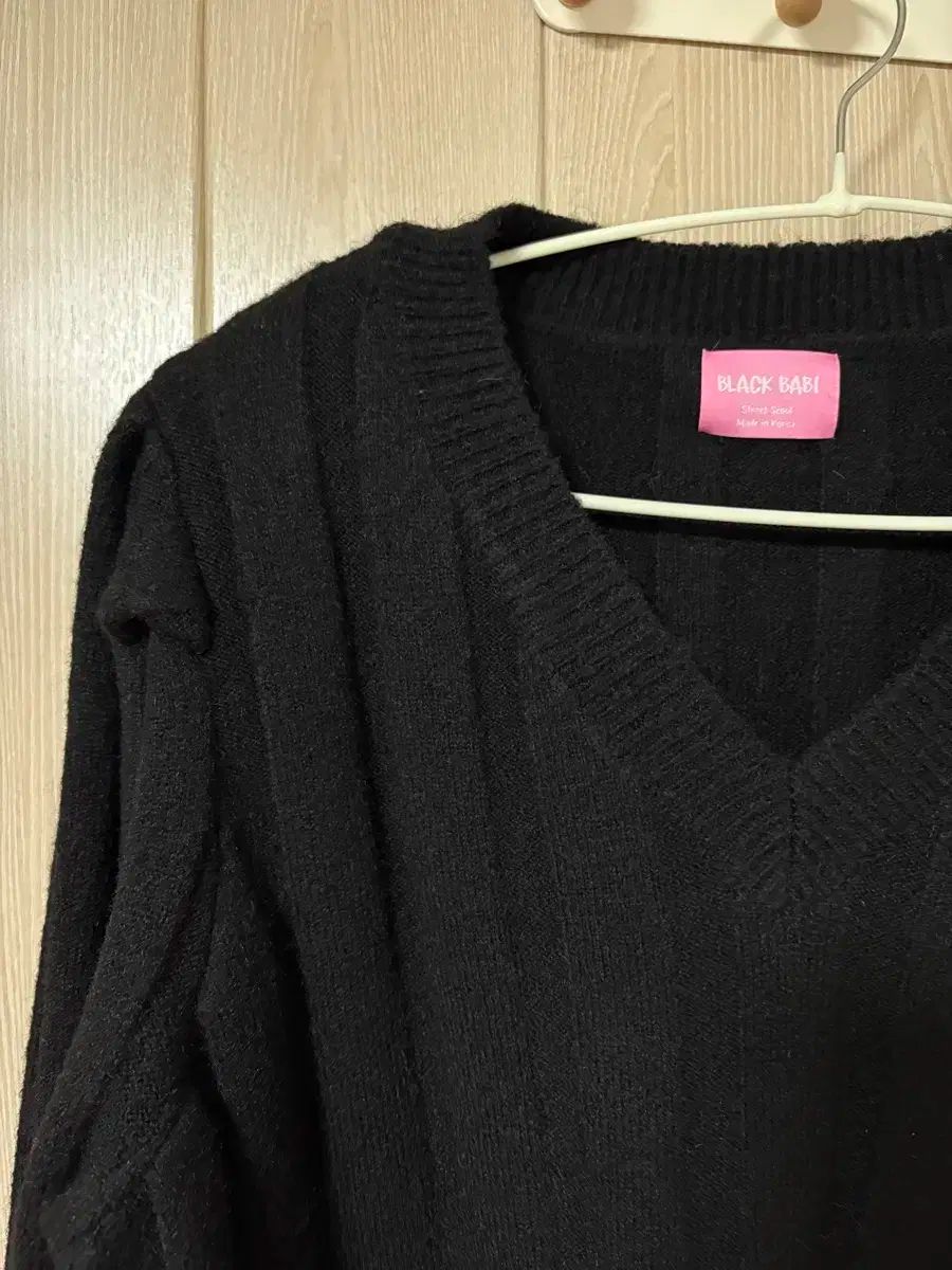 送料無料 ブラックバービー 팜므セット ウール ニット パンツ セット