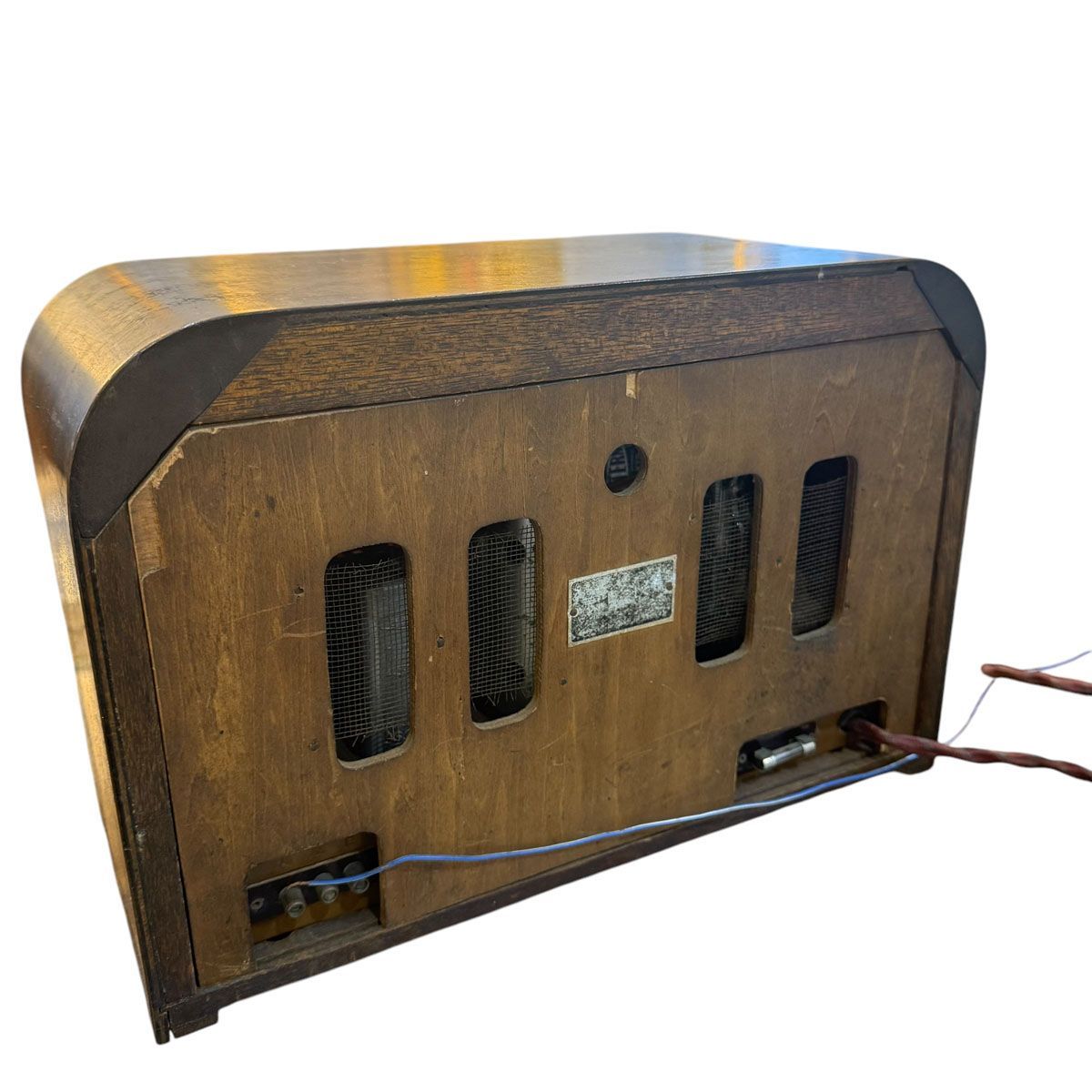 アンティーク 昭和レトロ ラジオ 古いラジオ 木製ラジオ