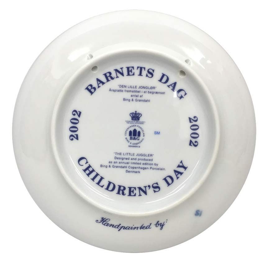 ロイヤルコペンハーゲン ビングオーグレンダール イヤープレート 2002