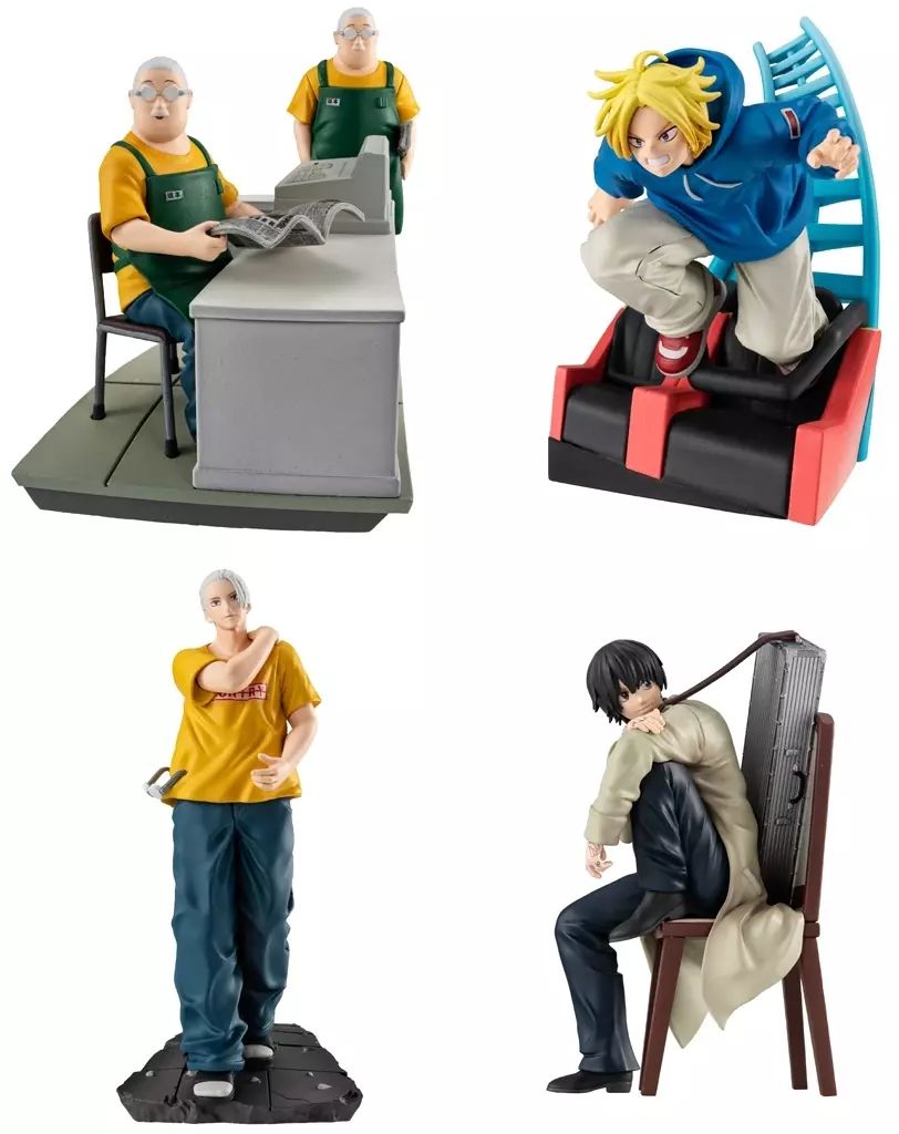 【中古】トレーディングフィギュア 全4種セット 「プチラマシリーズ SAKAMOTO DAYS カットアウトシーンズ」