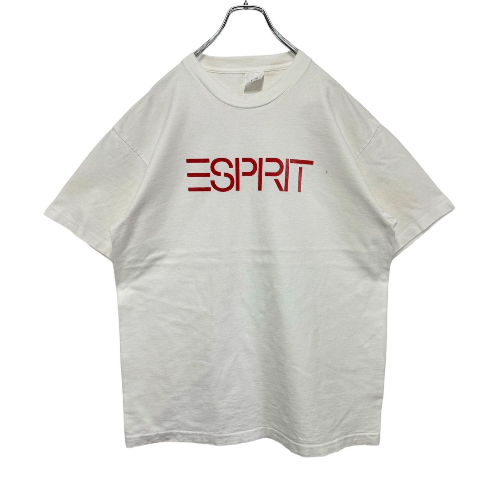 90s vintage ESPRIT Print T-shirt Tee USA製 エスプリ Tシャツ 半袖 